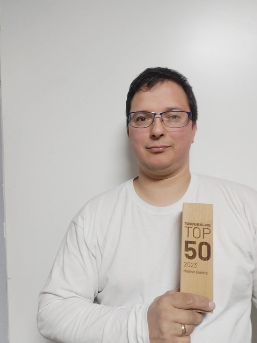 Bacsúr Ferenc, Hadron Elektro Kft. - Tudjukki Top 50 2023 díj Bacsúr Ferenc (Hadron Elektro Kft.) TOP 50 2023 díjával, melyet a Tudjukki.hu-n szerzett ügyfelek értékelése alapján érdemelt ki.