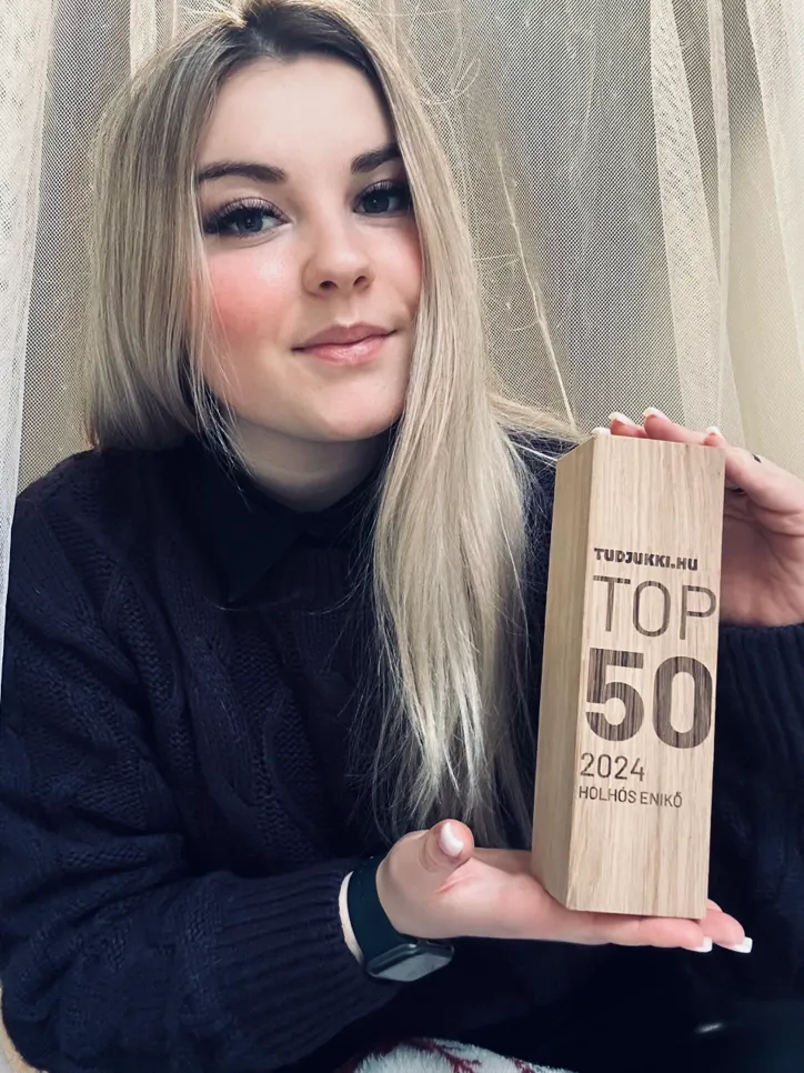 Holhós enikő - tudjukki top 50 díj 2024
